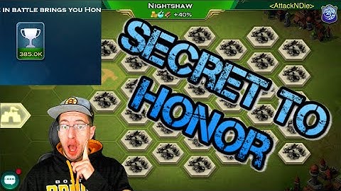 Secret To Getting Honor - Wall Farms - Art of Conquest
