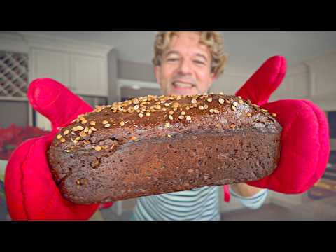 Всего 15 минут работы! РЖАНОЙ ХЛЕБ без замеса | простой рецепт на пиве | аля БОРОДИНСКИЙ ХЛЕБ