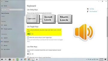 How to Play Sound Whenever You Press Caps Lock, Num Lock, & Scroll Lock on Windows 10