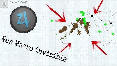 New Invisible Macro, Difficult Duo + Cannon + Trick + Cannon Macro + Macro ON+Revenge Agario Mobile