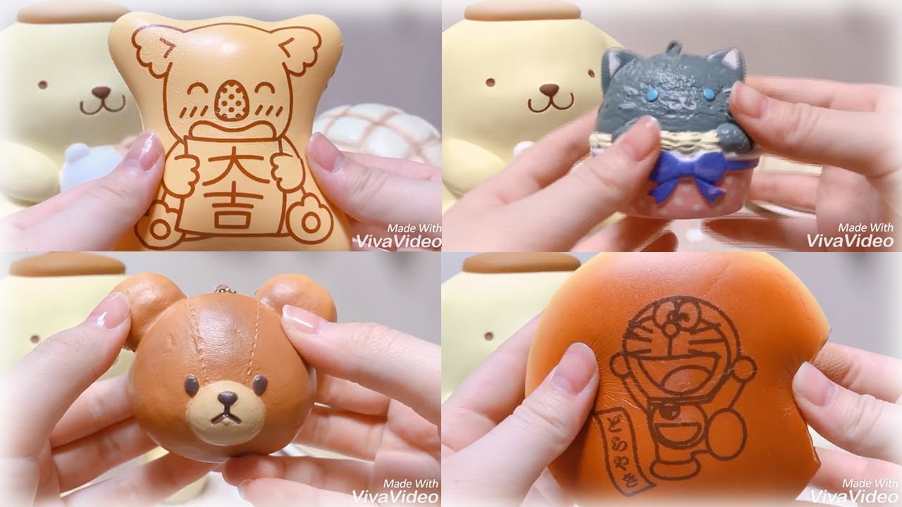 【squishy】スクイーズ 雑多に音フェチ ASMR (No talking)