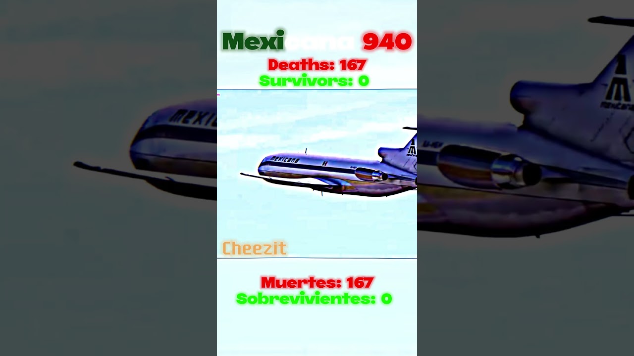 Plane Crashes From Mexico 🇲🇽 