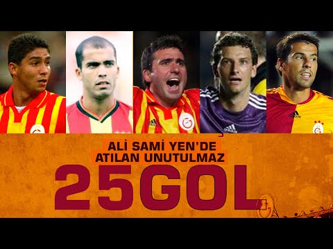 ⚽ Ali Sami Yen Stadı'nda atılmış en güzel 25 gol - Galatasaray