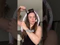 Easy heatless hair tutorial Aldi Heatless Curler. #heatlesshairstyles #heatlesscurls #easyhairstyle