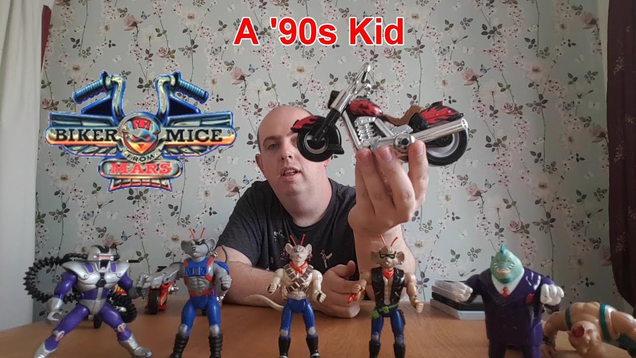 FIGURINE VINTAGE BIKER Les Souris Motards De L'espace 1993 Biker Mice From Mars EUR 10,00 - FR