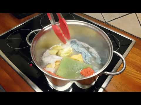 Video: How to wash kitchen towels with vegetable oil: methods and recommendations