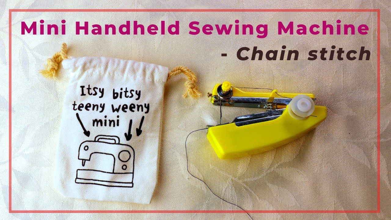 How to Operate a Mini Stapler Sewing Machine - Tutorial 