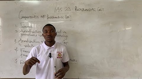 IAS 23 - BORROWING COSTS.   PART 1.   Financial Reporting.