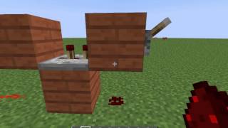 Tutorials #2 How to make a compact repeater clock in minecraft