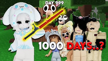 Can We SURVIVE 1000 DAYS in 99 Nights In The Forest?