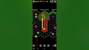 How To Solve Flow Free Hexes Extreme Rainbow Pack Level 18 Board Walk Through Solution Walkthrough