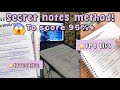 ✨️📚NOTES MAKING PROCESS! TO SCORE 95%+⭐️📝