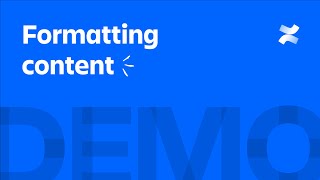 Format content in Confluence | Atlassian