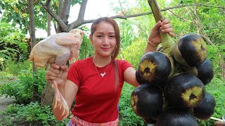 Yummy Palm Fruit Curry With Chicken - Palm Fruit Curry - Cooking with Sros