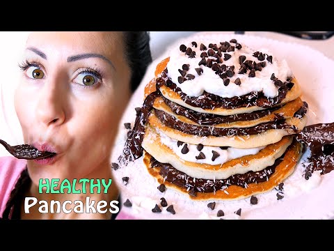 PANCAKES PERFETTI Ricetta Sana, Veloce e Leggera!!! | Carlitadolce Cucina - Healthy Pancakes