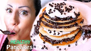 PANCAKES PERFETTI Ricetta Sana, Veloce e Leggera!!! | Carlitadolce Cucina - Healthy Pancakes