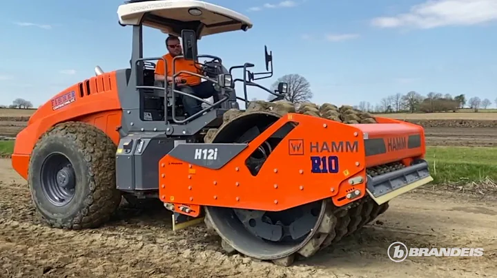 Hamm H12i Compactor has Smooth Ride for Fisher Contracting Operators - Brandeis Machinery & Supply