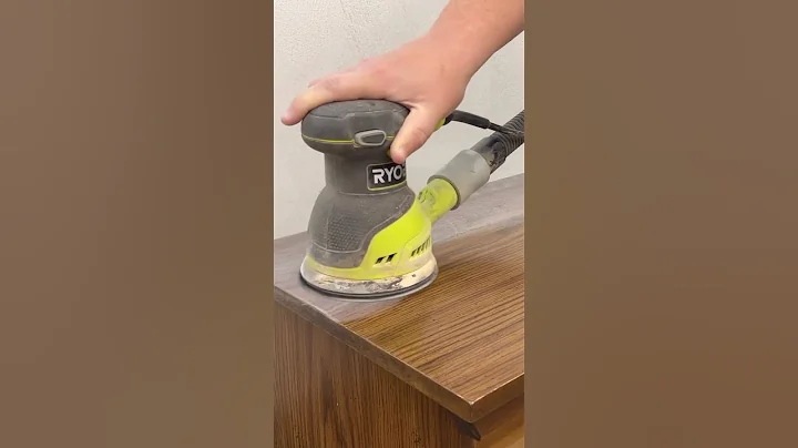 Get a SUPER SMOOTH Furniture Paint Job with a roller! #diy #furnitureflip