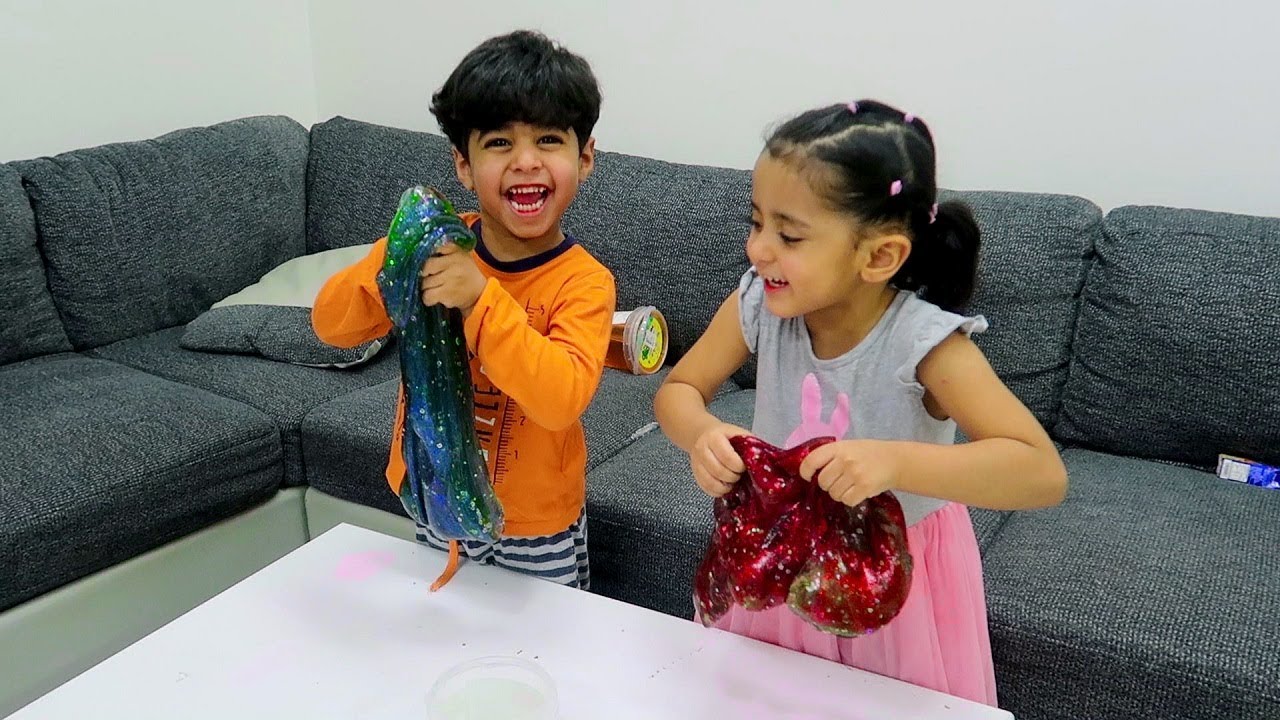 خلطنا القليتر مع السلايم شوفوا وش صار !!