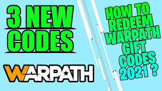WARPATH 3 NEW CODES || NEW WARPATH CODES screenshot 2