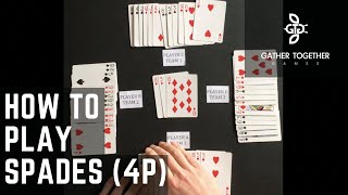 How To Play Spades (4 Player) screenshot 4