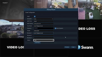 Swann NVR-8580 Setup Wizard - Initial Setup, firmware version 8.x