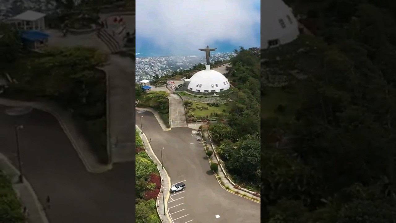 Increíbles imágenes aéreas desde Loma Isabel de Torres y el Teleférico de Puerto Plata.