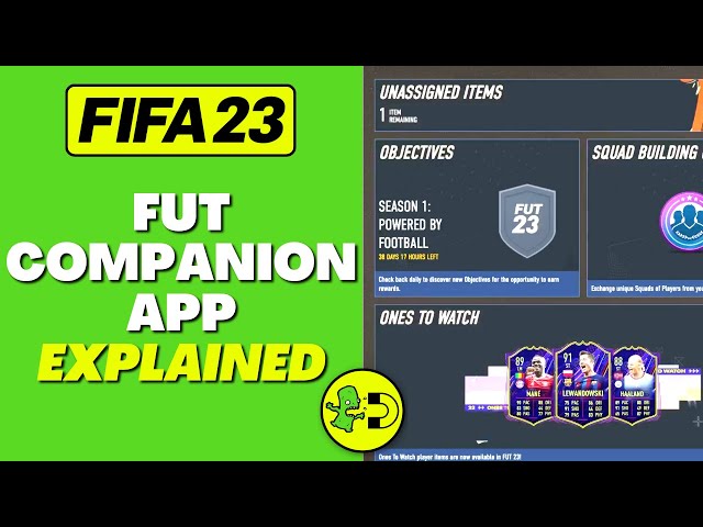 FIFA 23 Ultimate Team - Web App Companion - como aceder