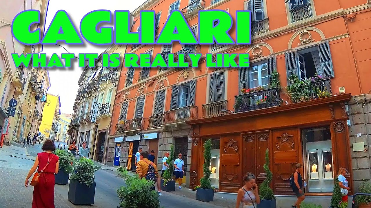 CAGLIARI SARDINIA - Evening Walk