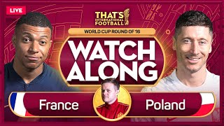 FRANCE vs POLAND LIVE Stream Watchalong with Mark Goldbridge | QATAR 2022