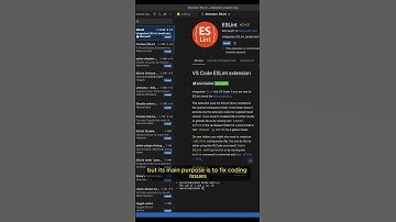 Warning!!! Stop using ESLint for THIS! #prettier #ESLint #coding