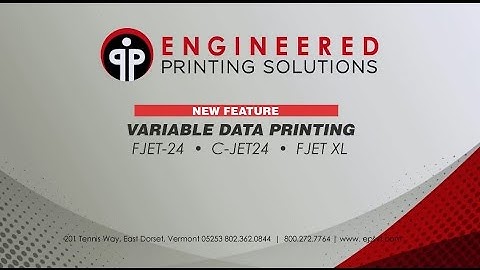 EPSVT - Variable Data Printing