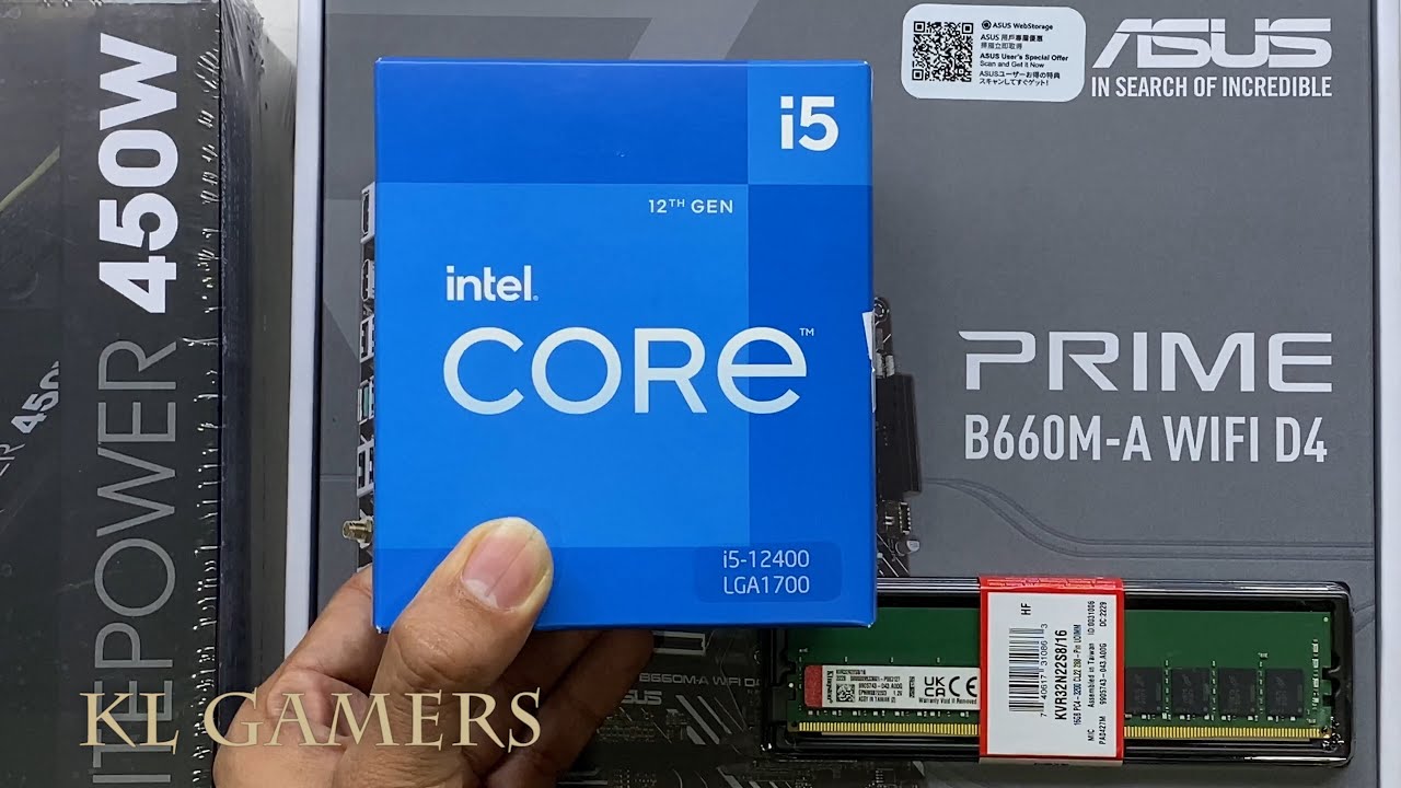 intel Core i5 12400 ASUS PRIME B660M-A WIFI D4 ZOTAC RTX2060 SUPER