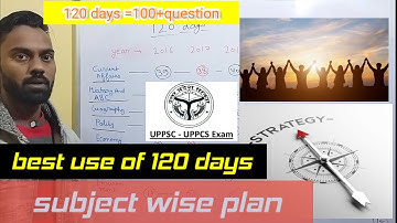 strategy to crack up psc prelims 2022/120 days plan for up psc 2022