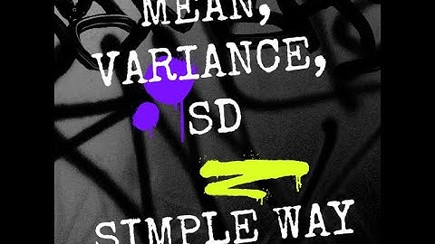 Menghitung Mean, Variance, Standard Deviasi menggunakan Jupyter Notebook dan Python Pandas.