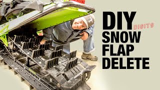 DIY Snow Flap Delete