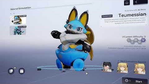 Neural Simulation Teumessian 11.7s Clear (Fenny Coronet) [Snowbreak: Containment Zone]