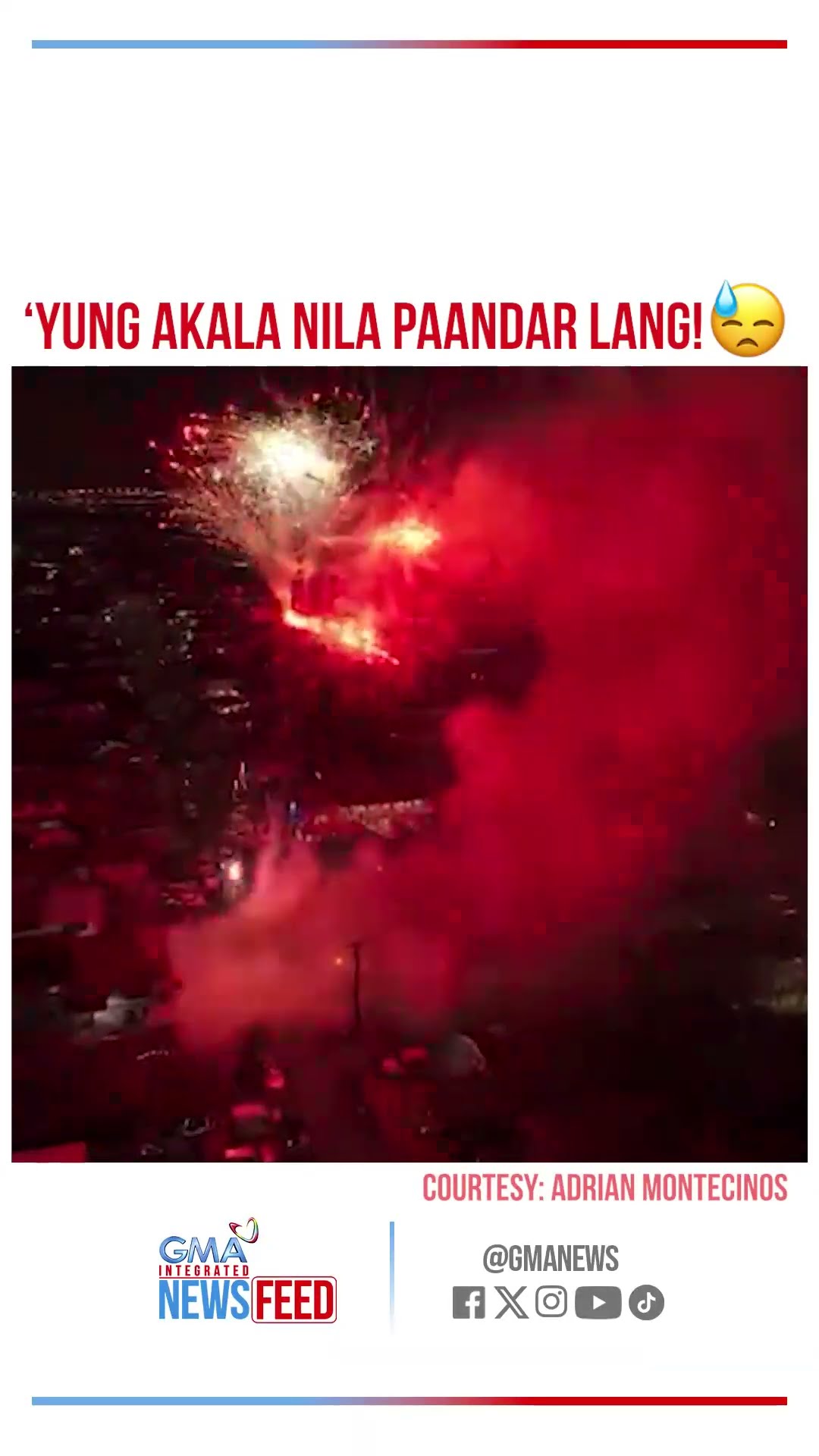 Malalakas na paputok ng kapitbahay, trahedya na pala! | GMA Integrated Newsfeed