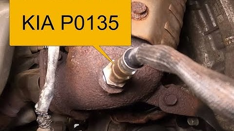 KIA P0135 Code: O2 Sensor Heater Circuit Malfunction (Bank 1 Sensor 1)