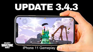 Warzone Mobile New update 3.4.3 iPhone11 gameplay🥲 Is it worth?