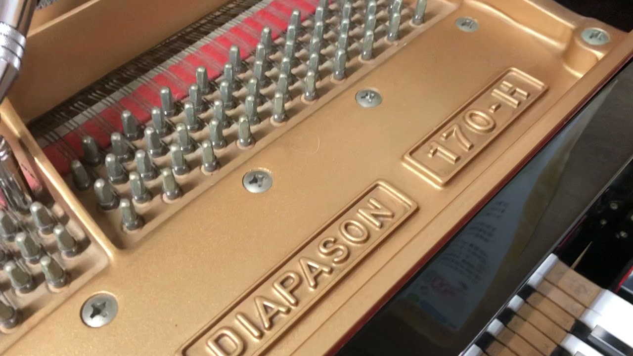 170H ディアパソングランドピアノ ぴあの屋ドットコム - YouTube