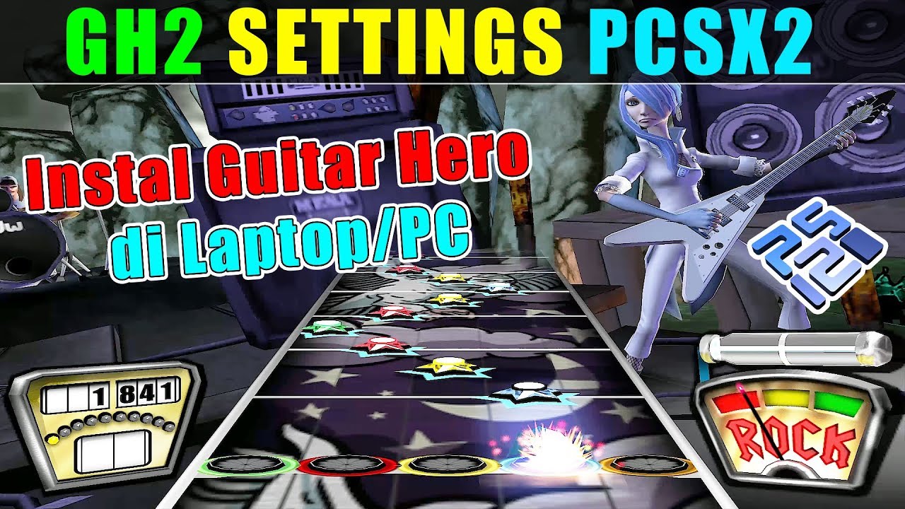 pcsx2 guitar hero controller config