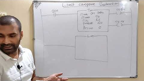 plc programming lecture no 34 limit compare instruction