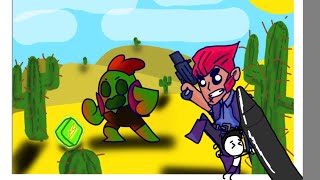 My first EVER Brawl Stars Drawing! (For a friend)
