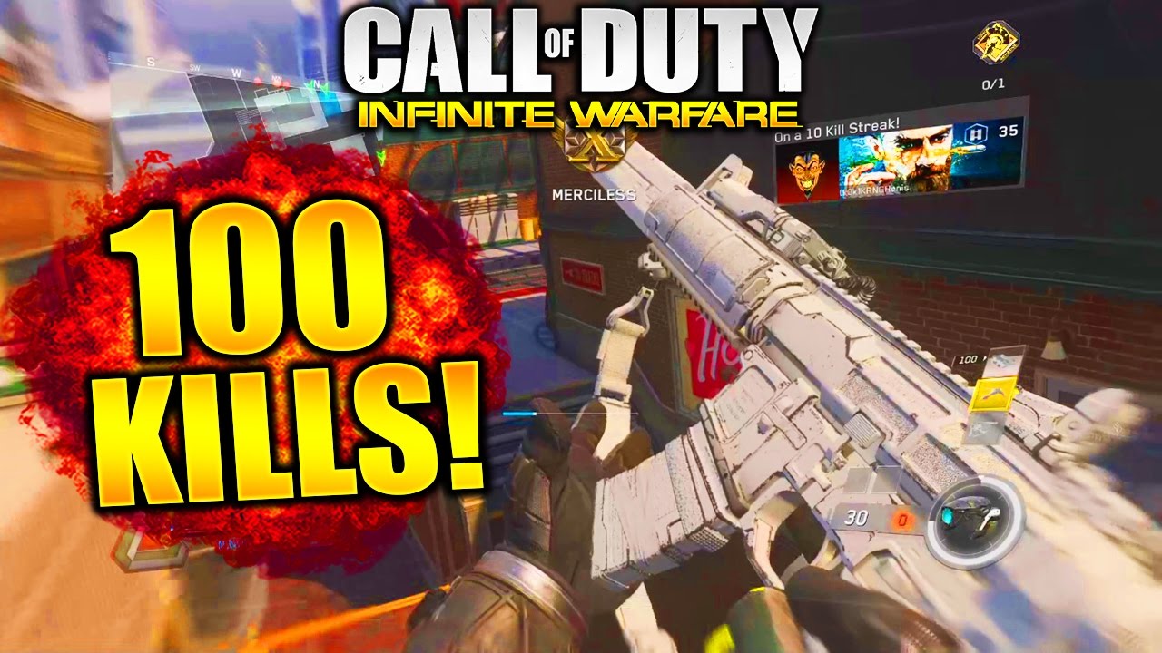 100-8 TDM GAMEPLAY! INFINITE WARFARE 100 KILLS IN TDM! CALL OF DUTY INFINITE WARFARE MULTIPLAYER!
