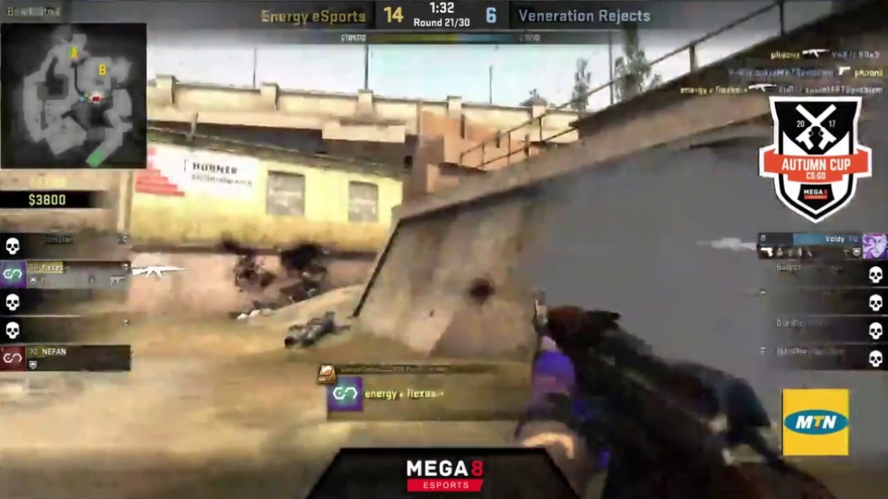 Energy eSports v Veneration Rejects Highlight Mega8 Autumn Cup 2017