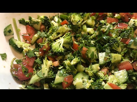 طريقة عمل سلطة بروكلي وصفات رمضان 2019 / Broccoli salad 🥗