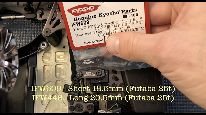 R/C Steering Servo Horn Choice [Long or Short] What Difference Does It Make?