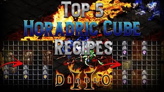 5 Horadric Cube recipes that new Diablo 2 players need to know!!!