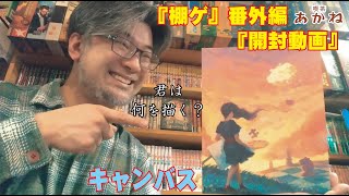 『キャンバス』【喫茶あかねチャンネル・『棚ゲ』のコーナー番外編『開封動画』・ボードゲーム】